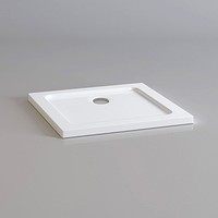 Square 800x800mm Stone Shower Enclosure Tray Square 800x800mm Stone Shower Enclosure Tray