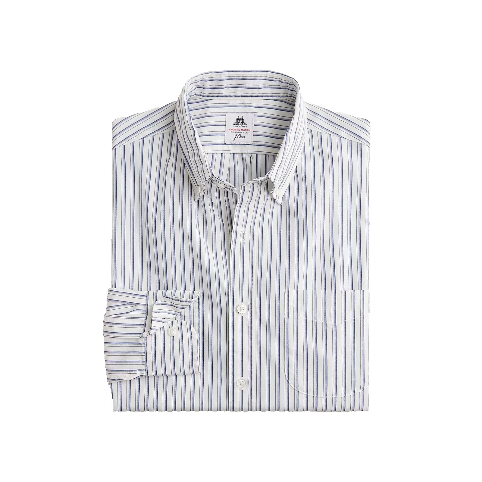 Botón informal a rayas de algodón J.CREW - Down Shirts for Men