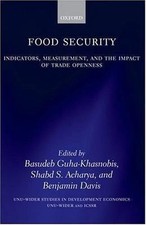 Food Security : Indicators, Measurement, and ...