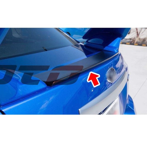 Carbon FIT SUBARU WRX 3TH STI IMPREZA 3rd 4DR STI Type Trunk Under Lip Spoiler - Picture 6 of 7