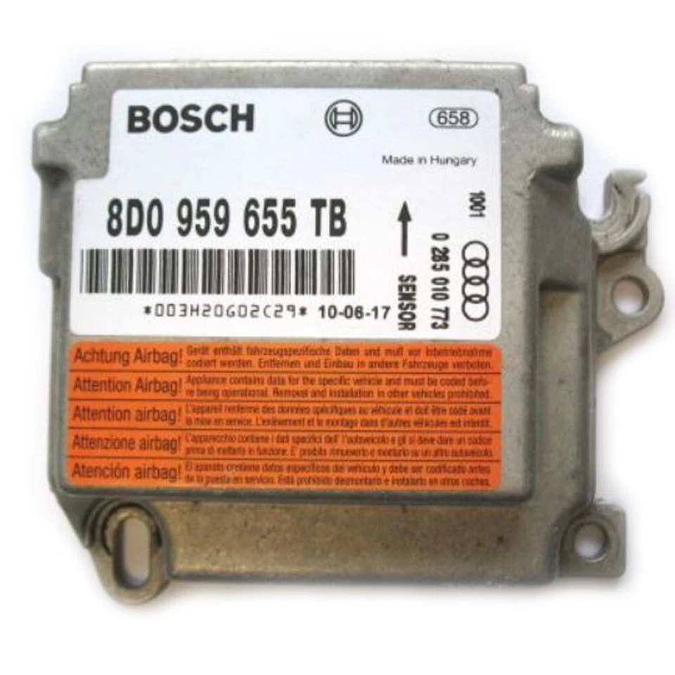 8D0959655TB Airbag Steuergeräte Audi A4 B5 / PLUG & PLAY / GENERALÜBERHOLT - Bild 2 von 2