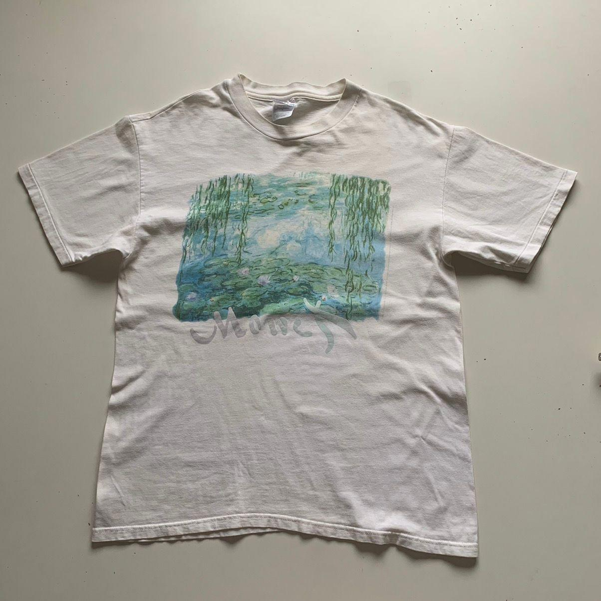 90s vintages ヴィンテージ　クロードモネ　Monet アートTシャツ s-l1200.png