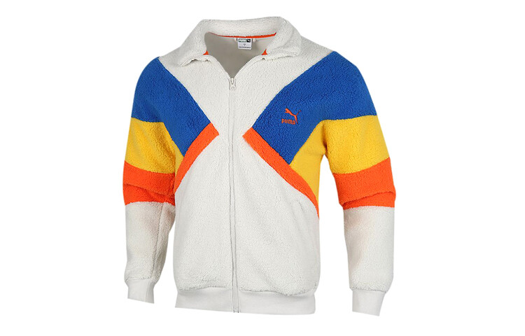 Повседневная куртка из флиса PUMA Retro Block Sherpa
