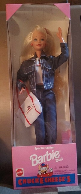 chuck e cheese barbie