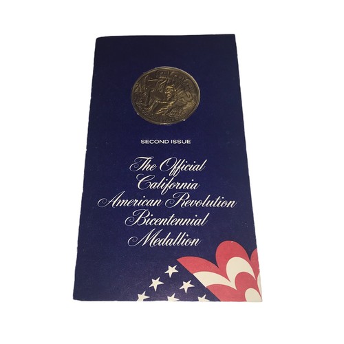 California American Revolution Bicentennial Medallion - Picture 2 of 4