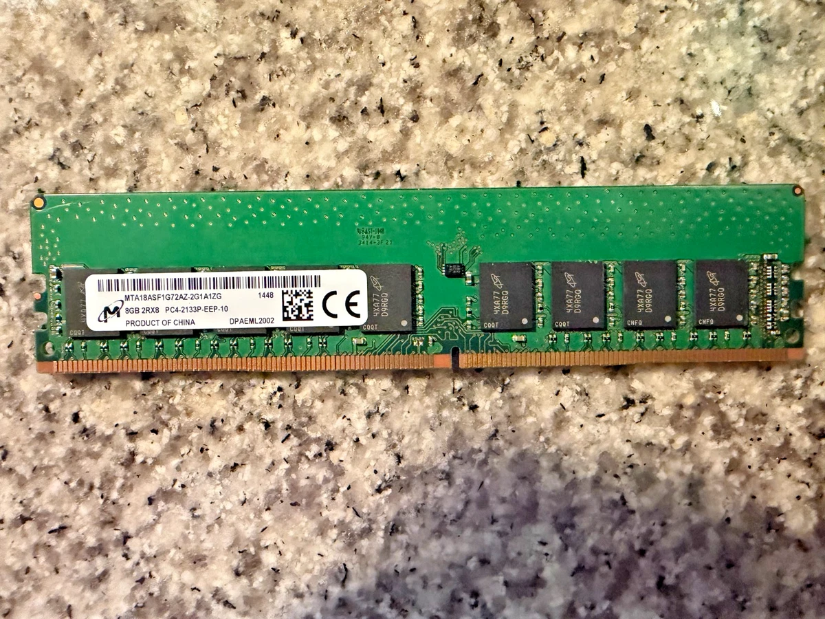Micron PC4-17000 (DDR4-2133) Bus Speed Computer RAM 8 GB Capacity