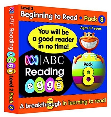 ABC Reading eggs Level 2 Beginning to Read Pack 8