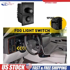 Rear Wiper Switch Fog Light Control For 2003-2006 Chevrolet Silverado 2500 HD