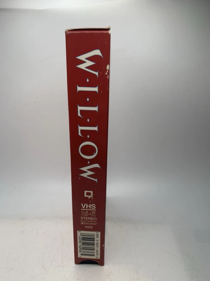 Willow VHS 1988 Val Kilmer Joanne Whalley Ron Howard George Lucas Fantasy VTG PG - Image 4 of 4