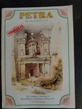 David Roberts Petra 1839 Portfolio Set 14 Prints In Folder quality prints