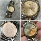 Vintage Timex President 1990s Mens Day Date Wristwatch - Needs Battery