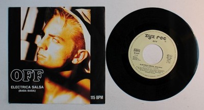 Off Electrica Salsa (Baba Baba) GER 7inch Vinyl Single 1986 Top!
