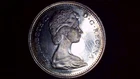 1965 uncirculated .800 silver Canadian 10 cents