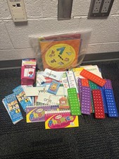 Elementary Lot - Phonics, sight words, Workbooks, Pop It  s