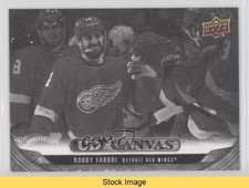 2024-25 Upper Deck Series 1 UD Canvas Black & White Robby Fabbri #C-10 READ 12g7