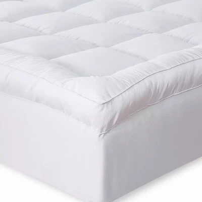 BRANDX64 4 Inches Thick Mattress Topper Quilted Cooling Mattress Topper Pad