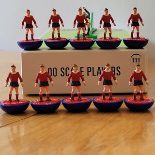 Subbuteo HW Ref 111 Servette (Sz) very rare stunning team full restoration