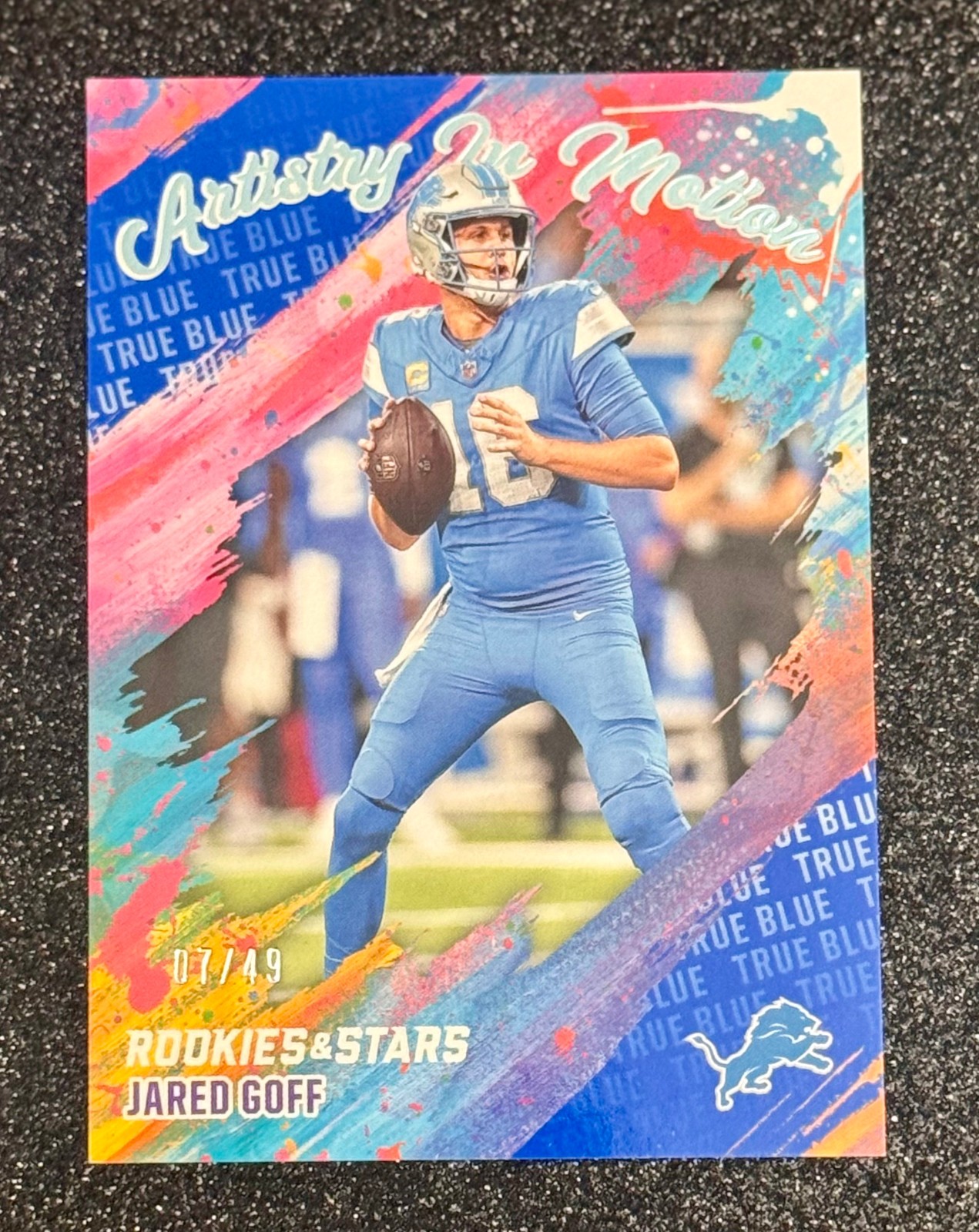 2025 Rookies & Stars #6 Jared Goff Artistry In Motion /49