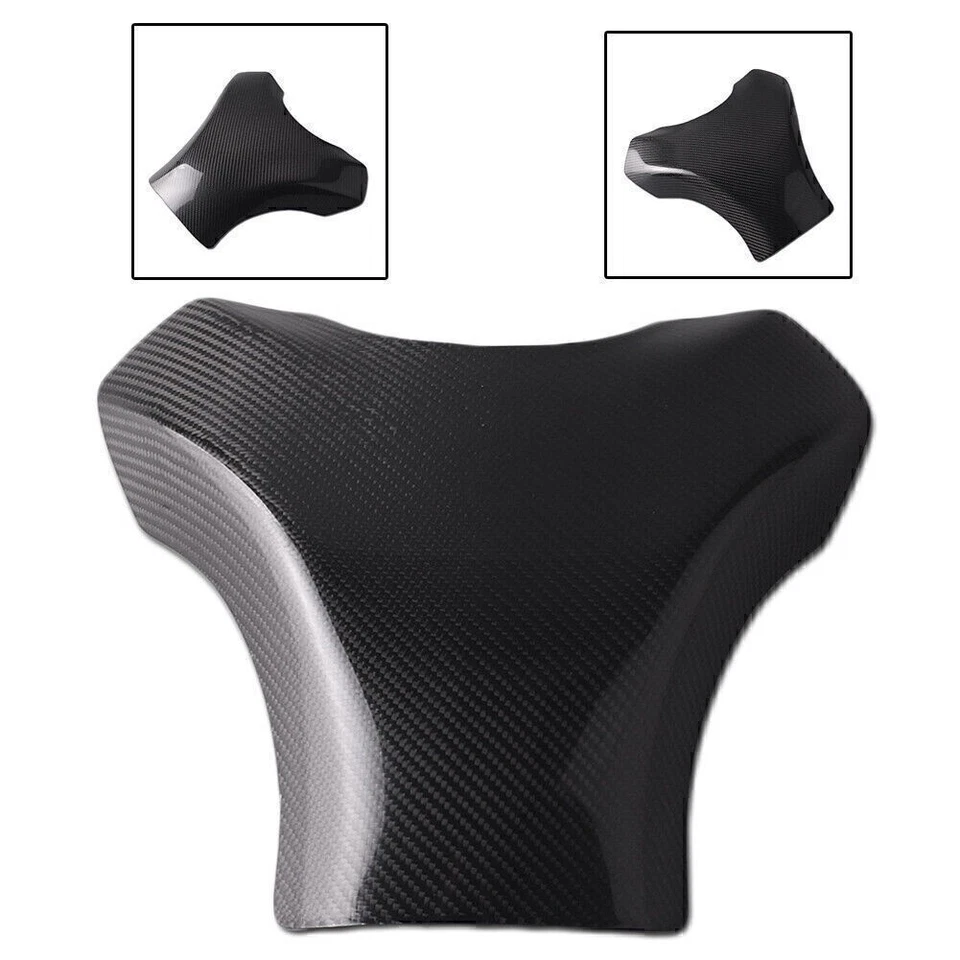 Protector de tanque de combustible de fibra de carbono trasero para Kawasaki Ninja ZX10R 2008-2010 09 Foto 2 de 4