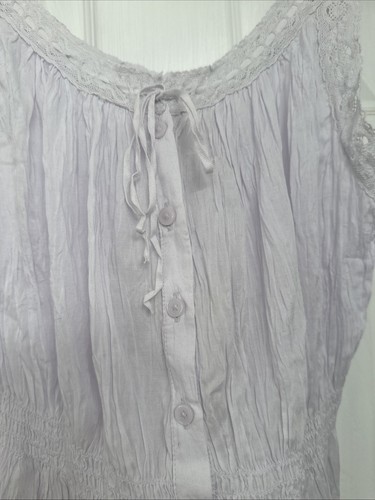 Aritzia Wilfred Lavender Ice Surrender Tank Small Prairie Cottage NWT - Picture 2 of 6
