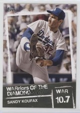 2020 Topps Warriors of the Diamond Sandy Koufax #WOD-24 HOF 03a2