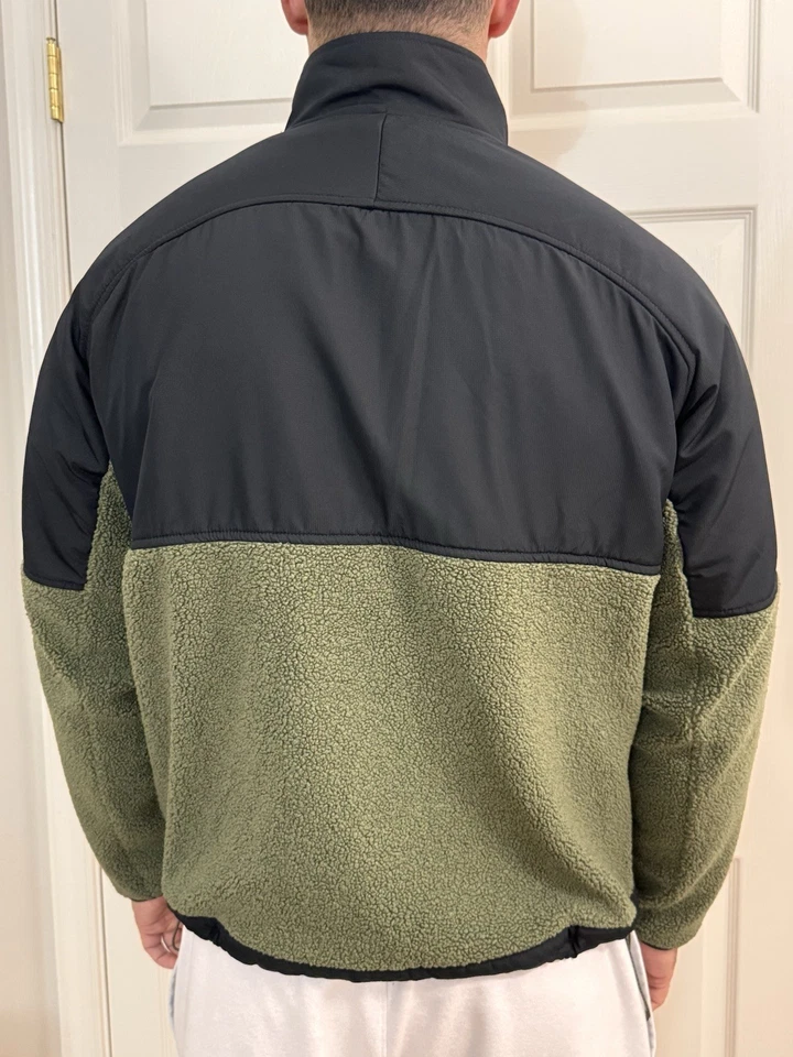 Куртка тренировочная мужская Under Armour Cold Gear черная на молнии размер XL Цвет зеленый/черный - Изображение 3 из 4