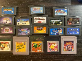 Ultimate Gameboy Advance SP Bundle Mario Kart, Yoshi, Case, PERFECT SCREEN