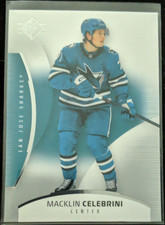 Upper Deck SP Hockey Macklin Celebrini #26 San Jose Sharks 2025-26 NHL