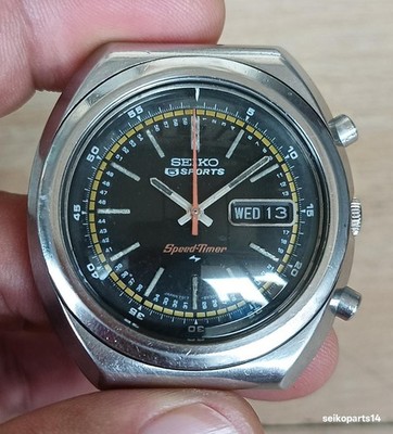 SEIKO 5 SPORTS JDM 7017-6030 YEAR 1971 APR ALL ORIGINAL HEAD -/+10SPD ACCURACY