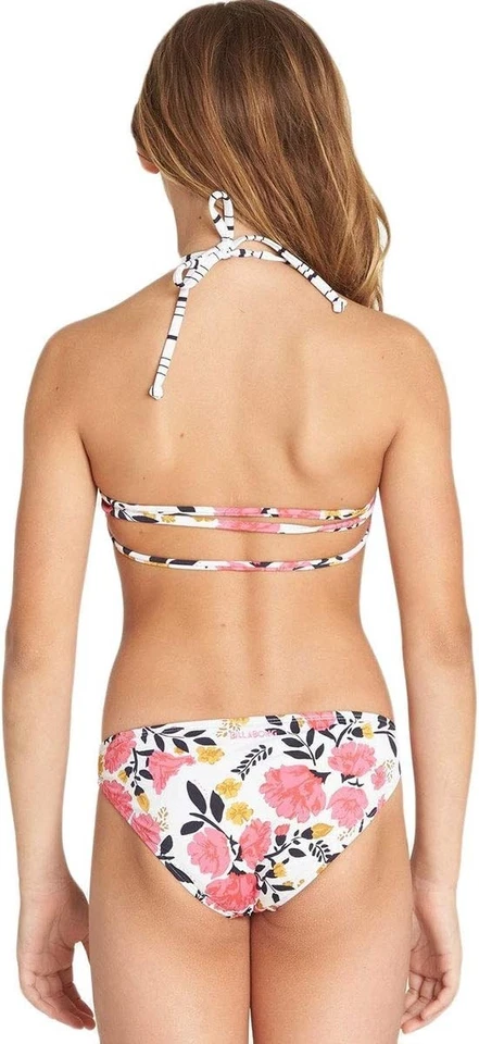 Billabong E3131 Kids Sun Dream Tali Set  Multi Girl's Swimwear Size 8 - Image 3 of 4