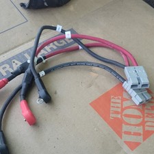 Battery Cables For A Motorized Electric Wheel...