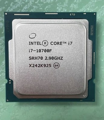 Intel i7-10700F CPU 8 Cores 16Threads 4.80GHz Processors LGA1200 	65W DDR4