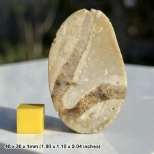 Unique flint slices from wiltshire - timeless beauty in natural elegance!