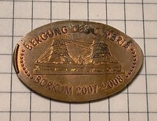 Elongated Coin: Bergung der Cimbria Borkum 2007 - 2008 | Quetschmünze | EX