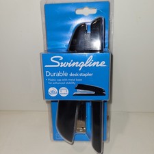 Swingline Durable Desk Stapler Black 64725, Antimicrobial Coating -NEW/SEALED