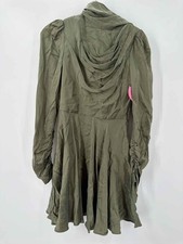 Pre-Owned Zimmermann Green Size 0 Short Long Sleeve Dress