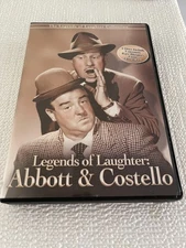 Legends of Laughter: Abbott & Costello (DVD) - Like New- Never viewed