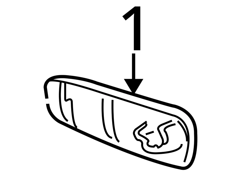 FITS 2003-2007 JEEP LIBERTY EXTERIOR DOOR HANDLE 55360335AF - NEW OEM - Image 3 of 3