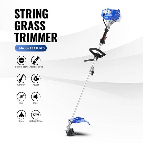 WILD BADGER POWER 26cc Weed Wacker Gas 3 pulgadas Recortadora/bordeadora de 1 cuerda 17 pulgadas con - Imagen 7 de 9