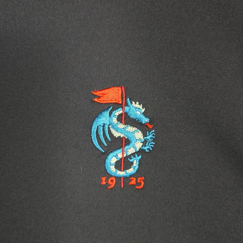 PETER MILLAR x MONTEREY PENINSULA Mens 2XL 1/4 Zip Pullover Midnight Blue Perth - Image 3 of 4