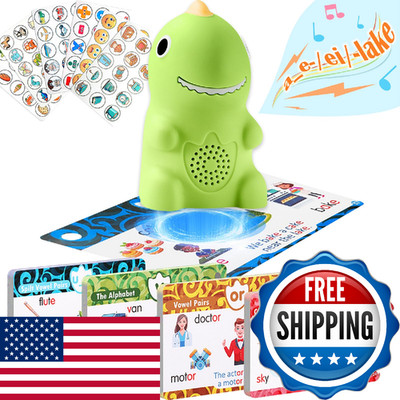 Brakverla Phonics Flash Cards Talking Pen For Homeschool Essentials -Hooked On