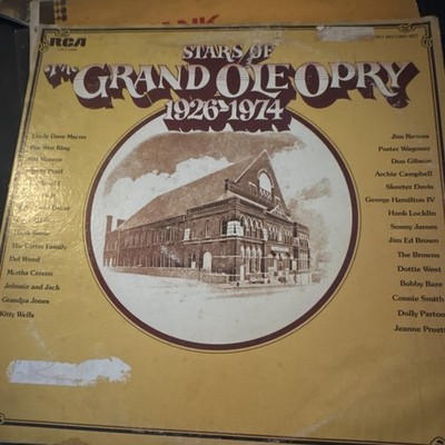 RCA Victor Stars of the Grand Ole Opry 1926-1974 12'' Vinyl Box Set 1974