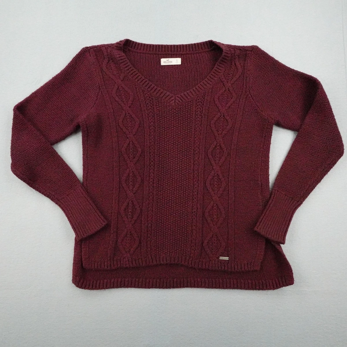 Hollister Long Sleeve V-Neck Sweaters for Women for sale | eBay