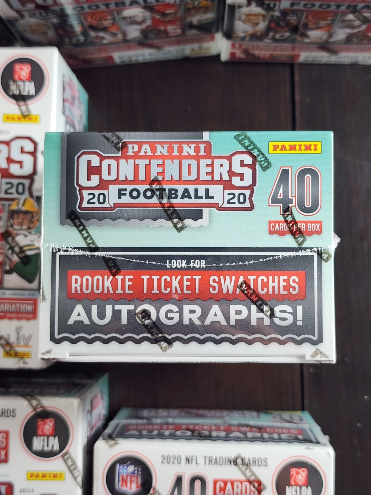 (10) Box Lot 2020 Panini Contenders Football Blaster Rare Auto Sealed Packs Hot view 6