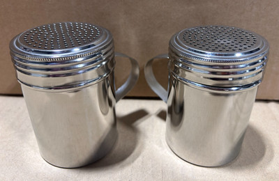 Winco 10 Oz. Stainless Steel Dredge (DRG-10) *2-PACK