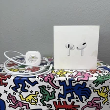 Apple AirPods Pro EMPTY BOX ONLY  + Ear Tips, Charging Cable