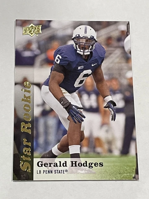 2013 Upper Deck Football #78 - Gerald Hodges RC - Penn State Nittany Lions