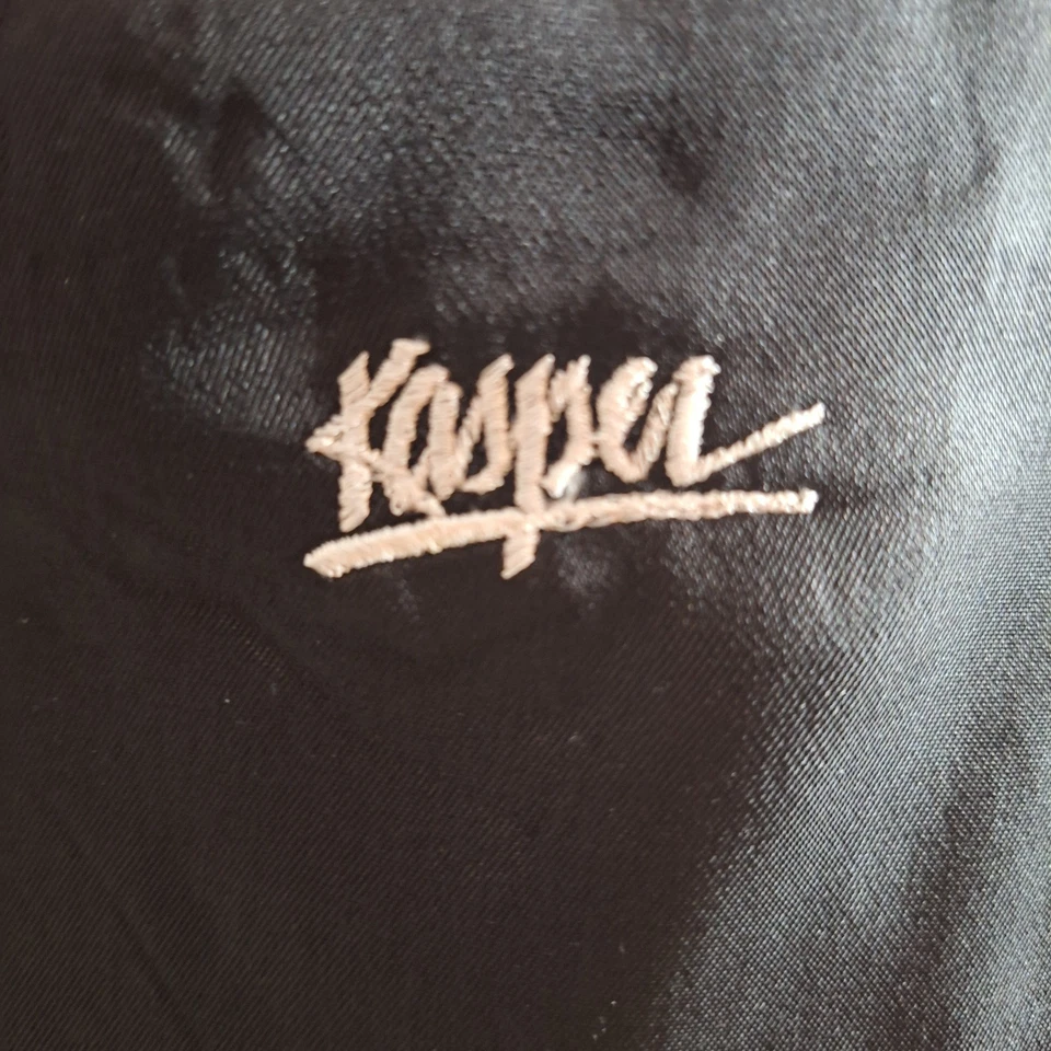 Kasper 1960s Sport Coat Jacket Mens 40R Gray Herringbone Tweed Flaw - Изображение 3 из 4