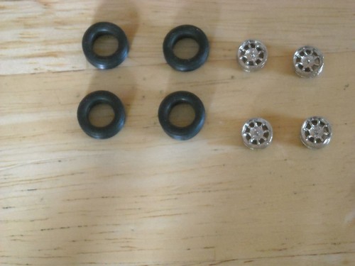 Maßstab 1/43 Minilite Räder von K&R Replicas Uni Metall oder Chrom Finish - Bild 4 von 9