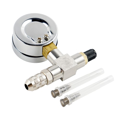 Herramienta de llenado de aguja manómetro de nitrógeno de choque universal para motocicleta 0-600 psi - Imagen 6 de 8